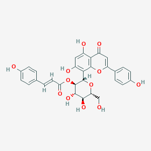 molecular formula C30H26O12 B2396494 Vitexin 2''-O-p-coumarate CAS No. 59282-55-2