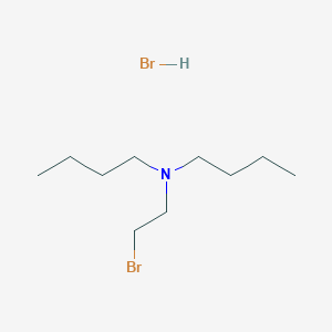 molecular formula C10H23Br2N B2396522 (2-Bromoethyl)dibutylamine hydrobromide CAS No. 854392-75-9