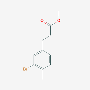 Methyl 3-(3-bromo-4-methylphenyl)propanoate