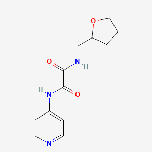 N1-(pyridin-4-yl)-N2-((tetrahydrofuran-2-yl)methyl)oxalamide