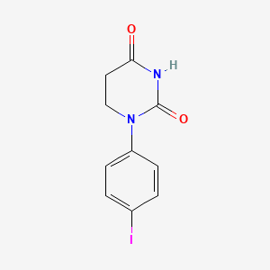 molecular formula C10H9IN2O2 B2396650 1-(4-iodophenyl)dihydropyrimidine-2,4(1H,3H)-dione CAS No. 1528991-21-0