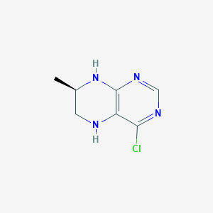 (7R)-4-Chloro-7-methyl-5,6,7,8-tetrahydropteridine