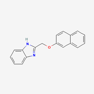 2-(naphthalen-2-yloxymethyl)-1H-benzimidazole