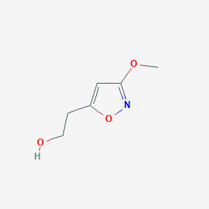 3-Methoxy-5-(2-hydroxyethyl)isoxazole