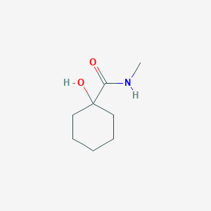 molecular formula C8H15NO2 B2396796 1-hydroxy-N-methylcyclohexane-1-carboxamide CAS No. 341009-10-7