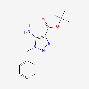 Tert-butyl 5-amino-1-benzyltriazole-4-carboxylate