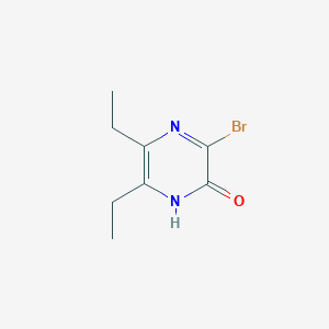 3-Bromo-5,6-diethyl-1,2-dihydropyrazin-2-one