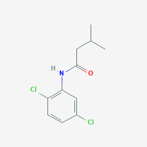 molecular formula C11H13Cl2NO B239685 N-(2,5-dichlorophenyl)-3-methylbutanamide 