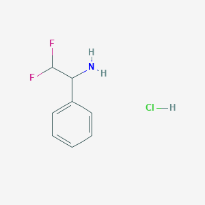 2,2-Difluoro-1-phenylethan-1-amine hydrochloride