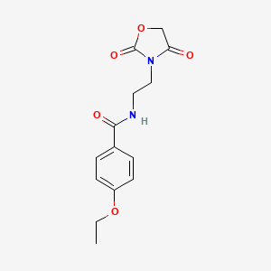 N-(2-(2,4-dioxooxazolidin-3-yl)ethyl)-4-ethoxybenzamide