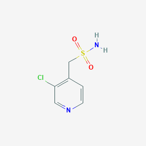 molecular formula C6H7ClN2O2S B2396937 (3-Chloropyridin-4-yl)methanesulfonamide CAS No. 1492527-58-8