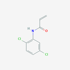 molecular formula C9H7Cl2NO B2396940 N-(2,5-dichlorophenyl)prop-2-enamide CAS No. 17090-13-0