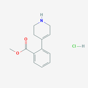 Methyl 2-(1,2,3,6-tetrahydropyridin-4-yl)benzoate hydrochloride