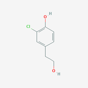 molecular formula C8H9ClO2 B2397086 2-Chloro-4-(2-hydroxyethyl)phenol CAS No. 50972-63-9