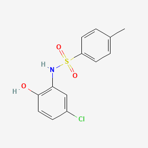 N-(5-chloro-2-hydroxyphenyl)-4-methylbenzene-1-sulfonamide
