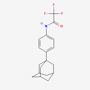 N-[4-(1-adamantyl)phenyl]-2,2,2-trifluoroacetamide