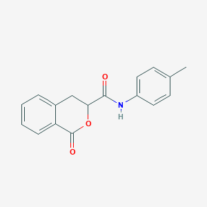 molecular formula C17H15NO3 B2397225 N-(4-methylphenyl)-1-oxo-3,4-dihydro-1H-isochromene-3-carboxamide CAS No. 868154-12-5