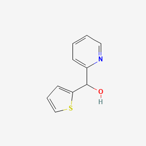 molecular formula C10H9NOS B2397242 Pyridin-2-yl(thiophen-2-yl)methanol CAS No. 21327-69-5