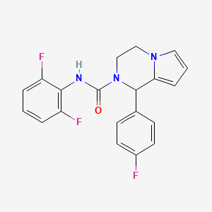 N-(2,6-difluorophenyl)-1-(4-fluorophenyl)-3,4-dihydropyrrolo[1,2-a]pyrazine-2(1H)-carboxamide