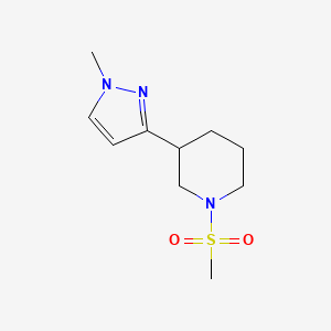 3-(1-methyl-1H-pyrazol-3-yl)-1-(methylsulfonyl)piperidine
