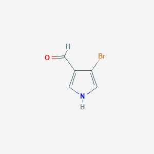 4-bromo-1H-pyrrole-3-carbaldehyde