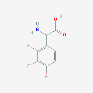 2-amino-2-(2,3,4-trifluorophenyl)acetic Acid