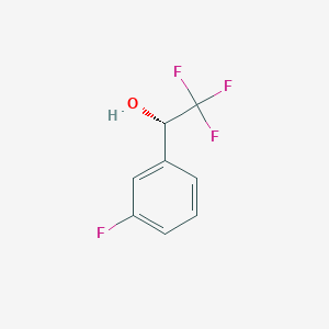 molecular formula C8H6F4O B2397583 (S)-1-(3-Fluorophenyl)-2,2,2-trifluoroethanol CAS No. 1309598-45-5