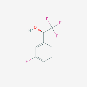 molecular formula C8H6F4O B2397583 (S)-1-(3-氟苯基)-2,2,2-三氟乙醇 CAS No. 1309598-45-5