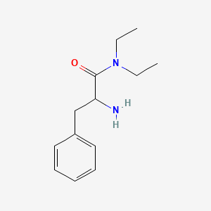molecular formula C13H20N2O B2397594 2-amino-N,N-diethyl-3-phenylpropanamide CAS No. 100800-04-2