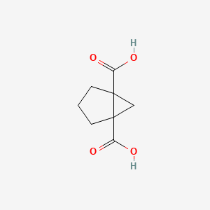 molecular formula C8H10O4 B2397721 Bicyclo[3.1.0]hexane-1,5-dicarboxylic acid CAS No. 2958-66-9