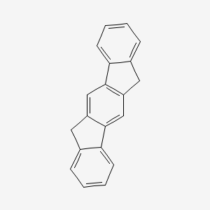 molecular formula C20H14 B2397799 6,12-Dihydroindeno[1,2-b]fluorene CAS No. 486-52-2