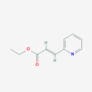 molecular formula C10H11NO2 B023978 (E)-乙基 3-(吡啶-2-基)丙烯酸酯 CAS No. 70526-11-3