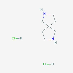B2397806 2,7-Diazaspiro[4.4]nonane dihydrochloride CAS No. 1394122-72-5; 175-96-2
