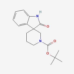 tert-butyl 2-oxospiro[1H-indole-3,3'-piperidine]-1'-carboxylate