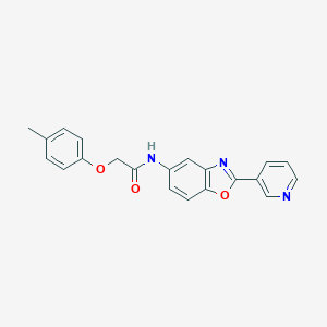 N-(2-Pyridin-3-yl-benzooxazol-5-yl)-2-p-tolyloxy-acetamide