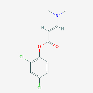 molecular formula C11H11Cl2NO2 B2397882 (2,4-二氯苯基)(E)-3-(二甲氨基)丙烯酸 CAS No. 338395-30-5