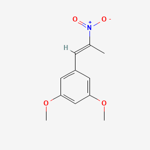 B2397892 1,3-Dimethoxy-5-(2-nitroprop-1-enyl)benzene CAS No. 128638-55-1; 18917-76-5