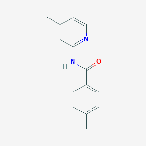 molecular formula C14H14N2O B239790 4-methyl-N-(4-methylpyridin-2-yl)benzamide 