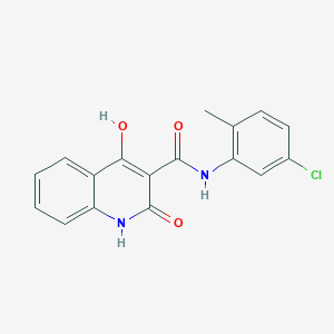 N-(5-chloro-2-methylphenyl)-4-hydroxy-2-oxo-1,2-dihydroquinoline-3-carboxamide