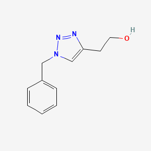 molecular formula C11H13N3O B2397982 2-(1-benzyl-1H-1,2,3-triazol-4-yl)ethan-1-ol CAS No. 808736-97-2
