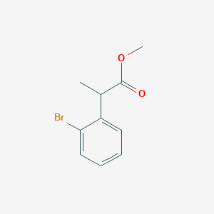 molecular formula C10H11BrO2 B2398091 Methyl 2-(2-bromophenyl)propanoate CAS No. 115615-34-4
