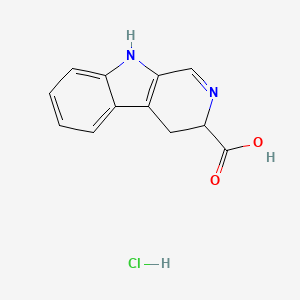 4,9-dihydro-3H-pyrido[3,4-b]indole-3-carboxylic acid;hydrochloride