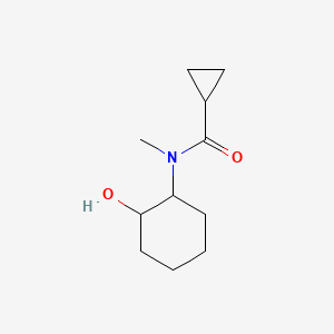 N-(2-hydroxycyclohexyl)-N-methylcyclopropanecarboxamide