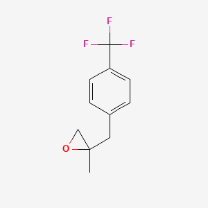 2-Methyl-2-[[4-(trifluoromethyl)phenyl]methyl]oxirane