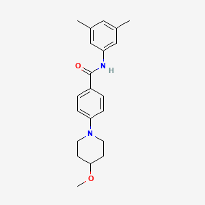 N-(3,5-dimethylphenyl)-4-(4-methoxypiperidin-1-yl)benzamide