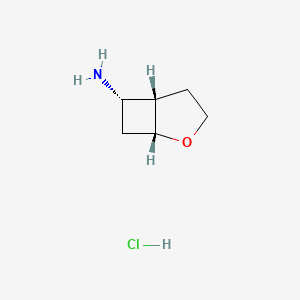 rac-(1R,5S,6S)-2-Oxabicyclo[3.2.0]hept-6-ylamine hydrochloride
