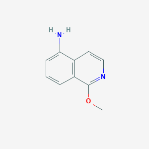 molecular formula C10H10N2O B2398235 1-Methoxyisoquinolin-5-amine CAS No. 72678-02-5