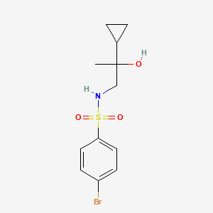 4-bromo-N-(2-cyclopropyl-2-hydroxypropyl)benzenesulfonamide