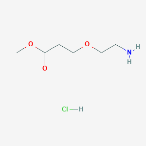Methyl 3-(2-aminoethoxy)propanoate hydrochloride