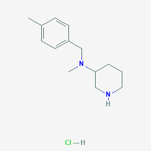 N-Methyl-N-(4-methylbenzyl)piperidin-3-amine hydrochloride
